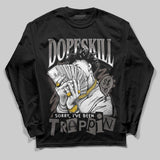 Cave Stone 4s DopeSkill Long Sleeve T-Shirt Sorry I've Been Trappin Graphic