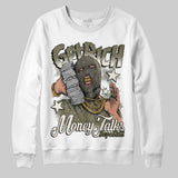 Medium Olive 3s DopeSkill Sweatshirt Get Rich Graphic