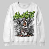 Neon Green Collection DopeSkill Sweatshirt Heartless Graphic