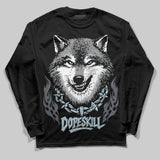 Wolf Grey 5s DopeSkill Long Sleeve T-Shirt Wolf Grey Graphic
