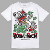 Black and White Collection DopeSkill T-Shirt Born To Be Rich Graphic
