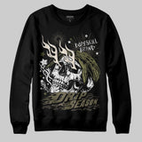 Medium Olive 3s DopeSkill Sweatshirt Drip Season Graphic