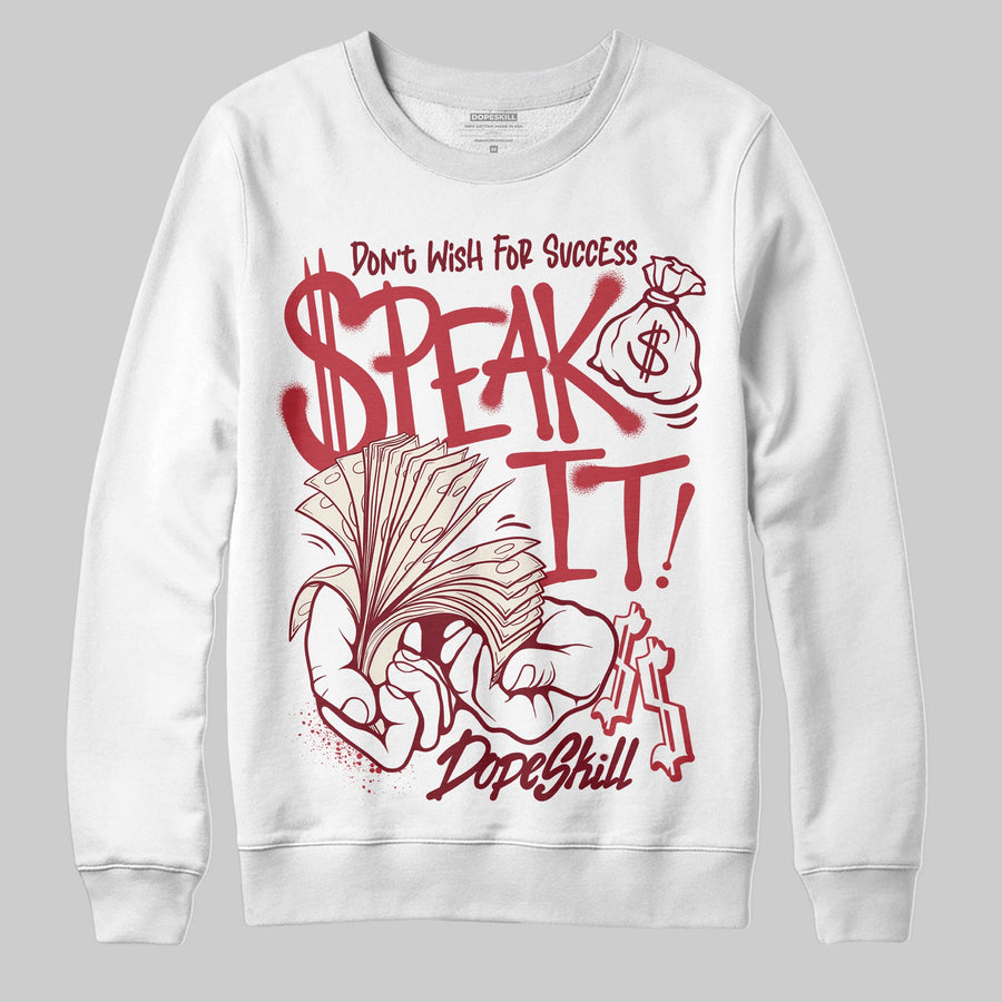 Valentine’s Day 4s DopeSkill Sweatshirt Speak It Graphic