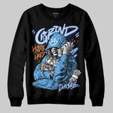 University Blue 'Grind Pray' DopeSkill Graphic Sweatshirt