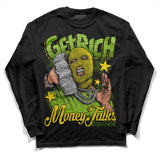 Dunk Low 'Chlorophyll' DopeSkill Long Sleeve T-Shirt Get Rich Graphic