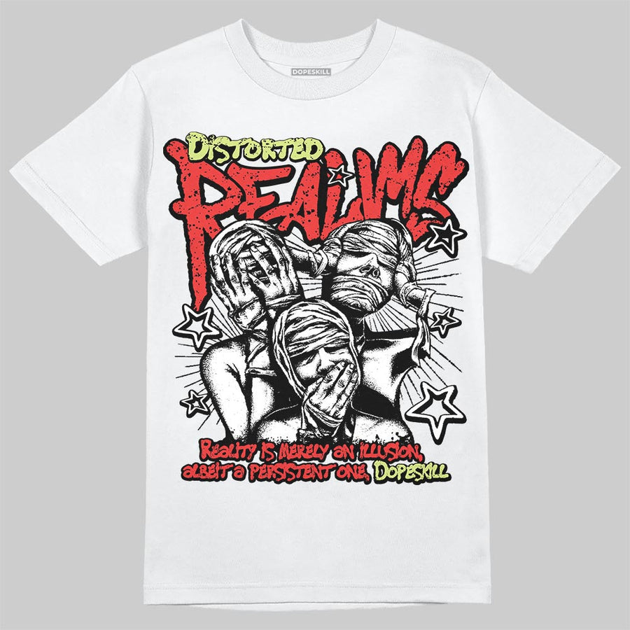 “Infrared 23” 4s DopeSkill T-Shirt Distorted Realms Graphic
