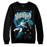 Military Blue 4s DopeSkill Sweatshirt Nevermind Graphic