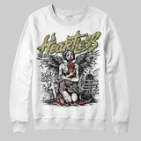 Olive Collection DopeSkill Sweatshirt Heartless Graphic
