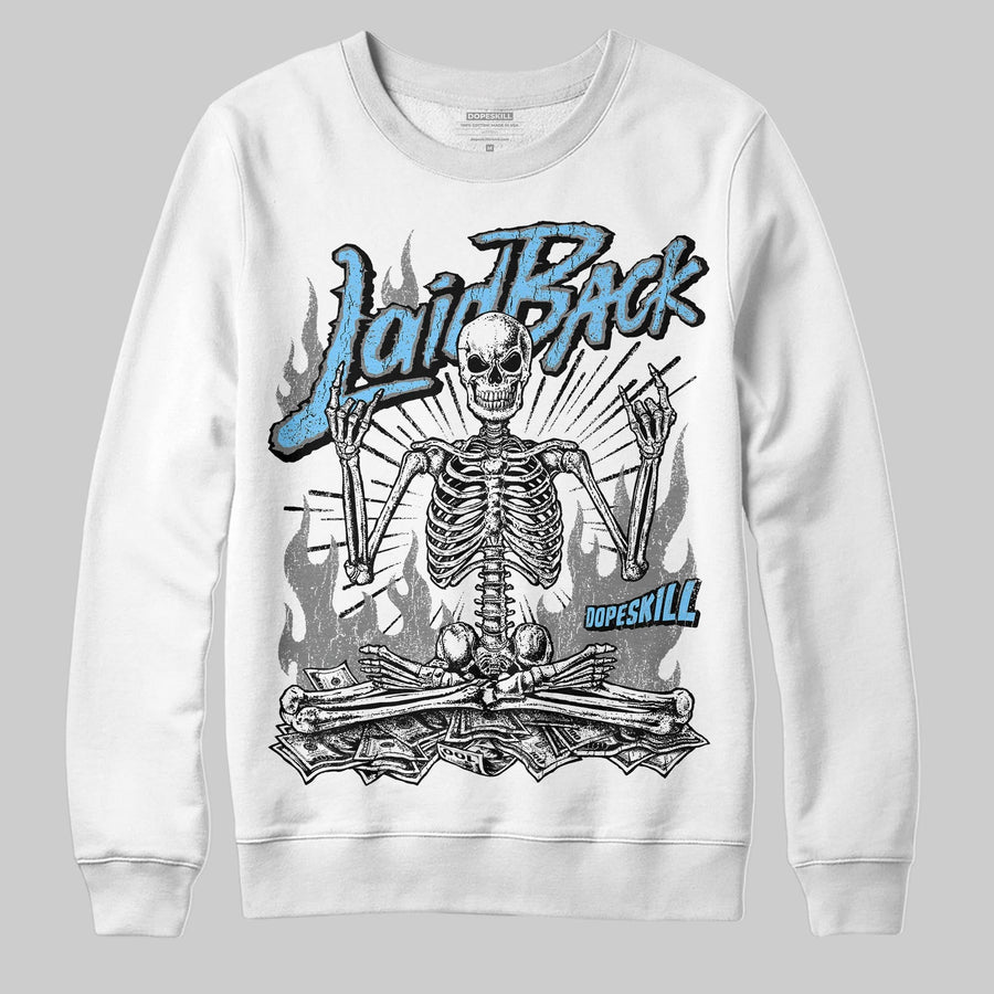 Grey 'Laid Back' DopeSkill Graphic Sweatshirt
