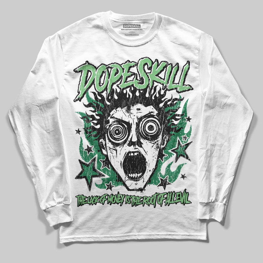 Green Collection DopeSkill Long Sleeve T-Shirt Root of Evil Graphic