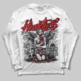 Red Cement 4S DopeSkill Long Sleeve T-Shirt Heartless Graphic