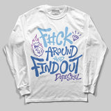 University Blue Collection DopeSkill Long Sleeve T-Shirt F#ck Around And Find Out Graphic