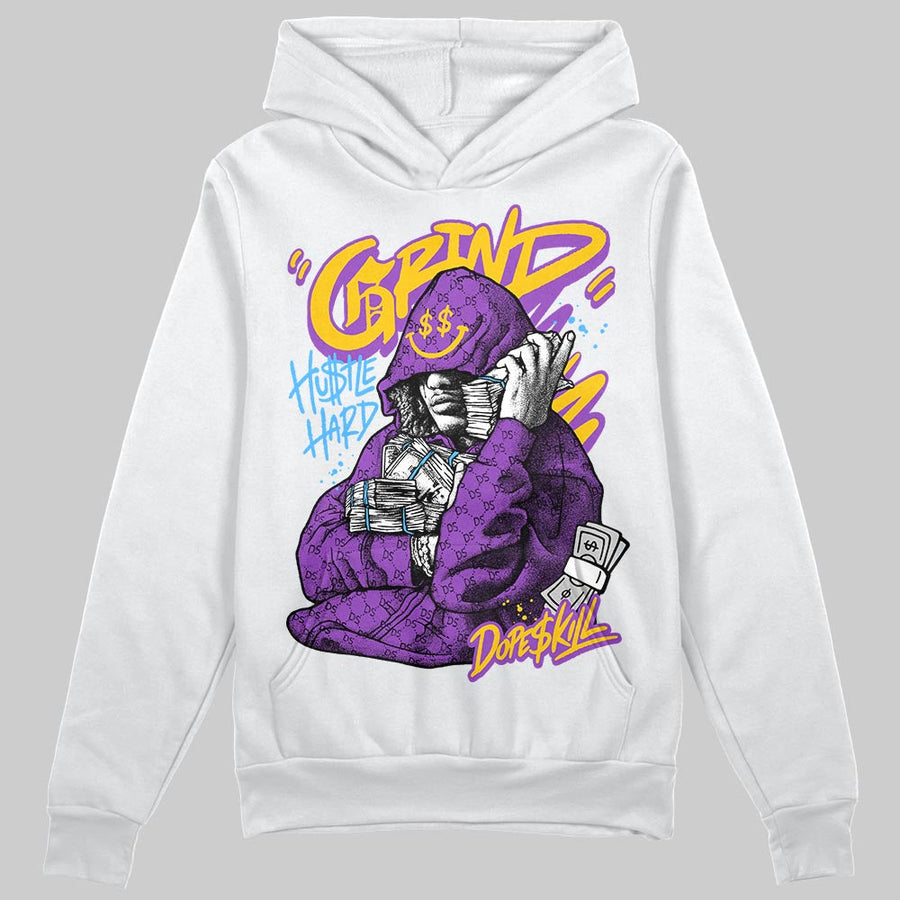 PURPLE 'Grind Pray' DopeSkill Graphic Hoodie