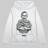 Wolf Grey 5s DopeSkill Hoodie Sweatshirt Scared Money Don't Make No Money Graphic