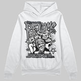 Wolf Grey 5s DopeSkill Hoodie Sweatshirt Distorted Realms Graphic