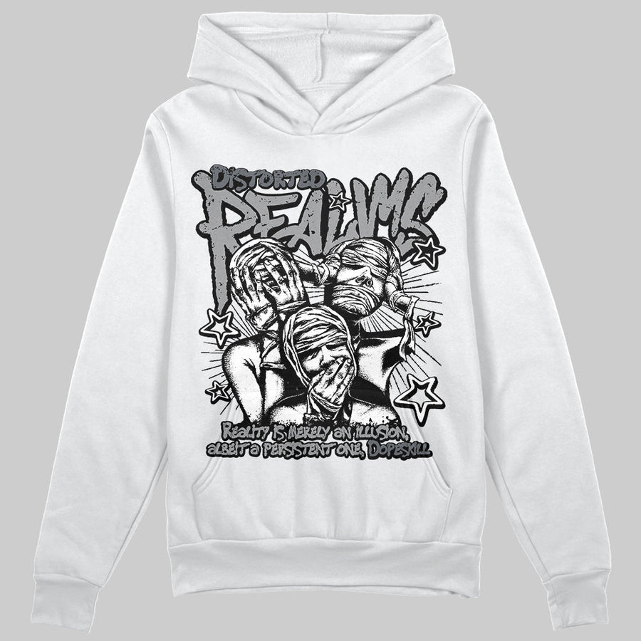 Wolf Grey 5s DopeSkill Hoodie Sweatshirt Distorted Realms Graphic