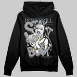 Wolf Grey 5s DopeSkill Hoodie Sweatshirt Stay It Busy Graphic