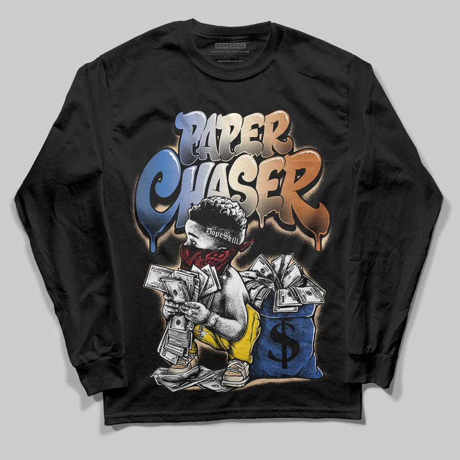 Infinite Archive x 17s DopeSkill Long Sleeve T-Shirt Paper Chaser Boy Graphic