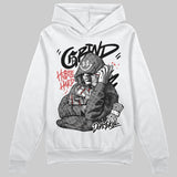 Grey 'Grind Pray' DopeSkill Graphic Hoodie