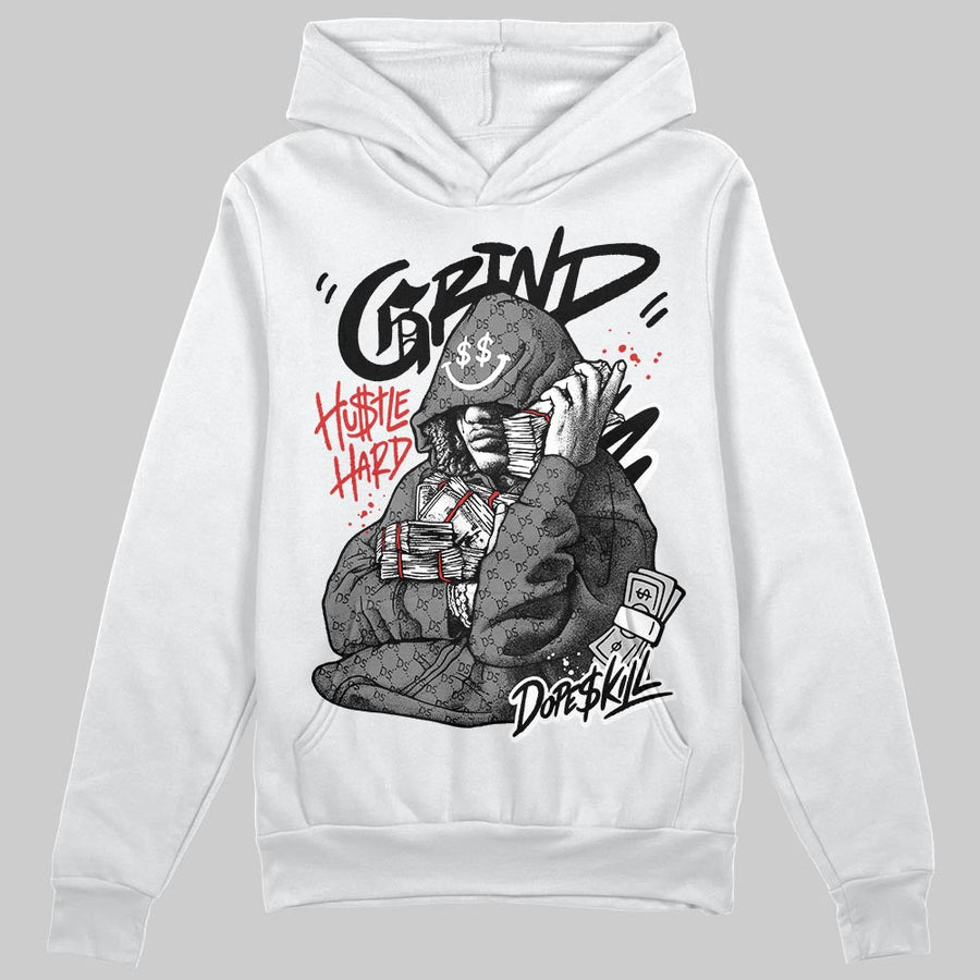 Grey 'Grind Pray' DopeSkill Graphic Hoodie