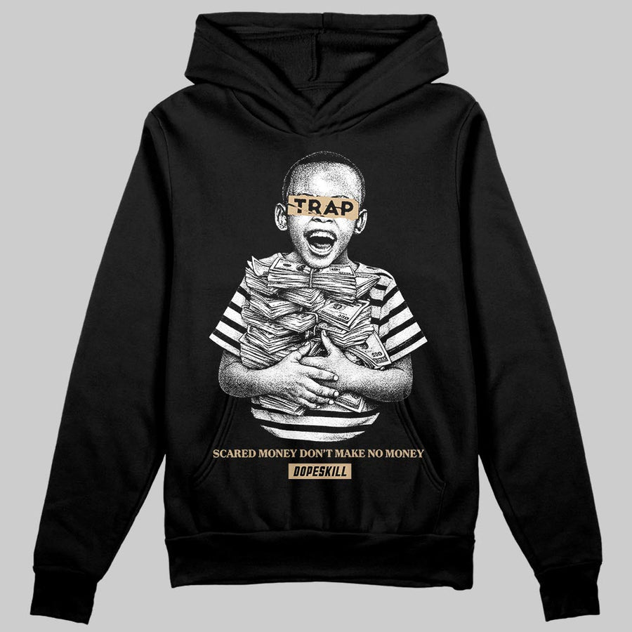TAN 'Scared Money Don't Make No Money' DopeSkill Graphic Hoodie