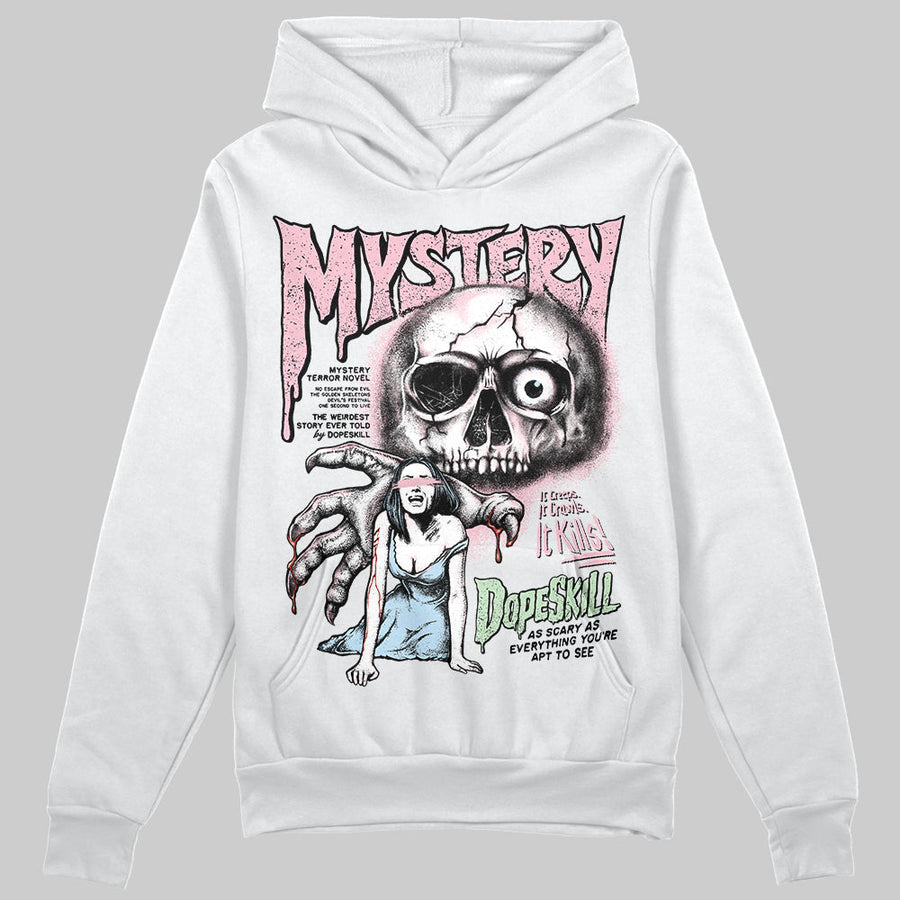 Medium Soft Pink 4s DopeSkill Hoodie Sweatshirt Mystery Ghostly Grasp Graphic