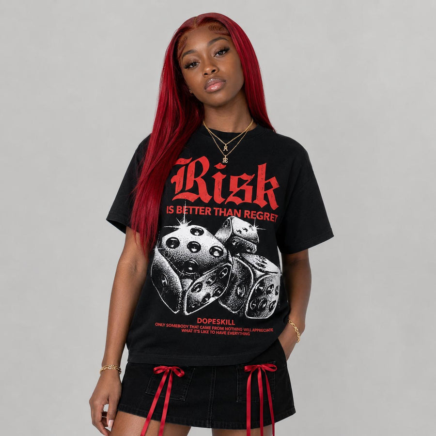 Toro Bravo 4s DopeSkill T-Shirt Risk Is Better Than Regret Graphic