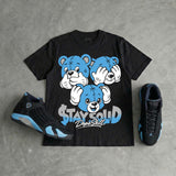 University Blue 14s DopeSkill T-Shirt Stay Solid Graphic