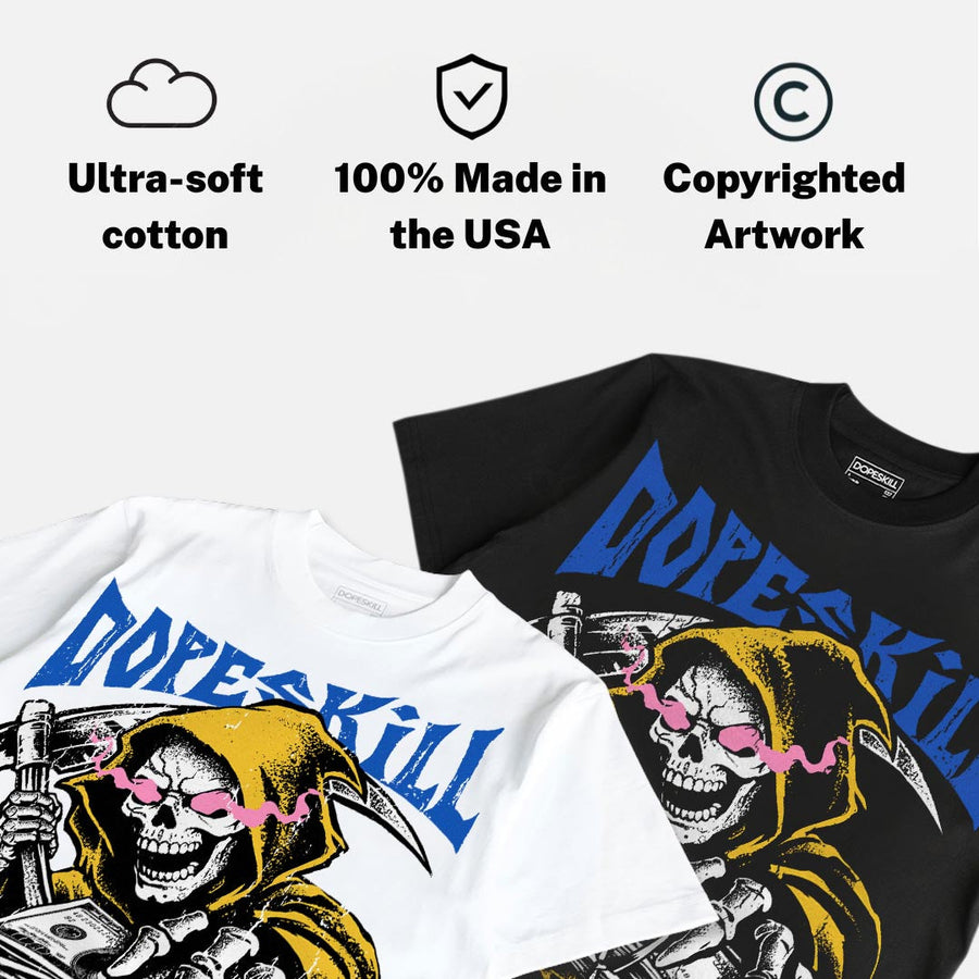 Brazil 3s DopeSkill T-Shirt Go Fund Yourself Graphic