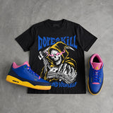 Brazil 3s DopeSkill T-Shirt Go Fund Yourself Graphic