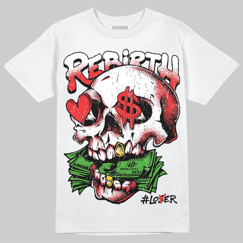 AJ 13 Chicago True Red Cherry DopeSkill T-Shirt Rebirth Graphic