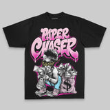 Pink Oversize Print Paper Chaser Boy DopeSkill Graphic T-shirt