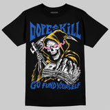 Brazil 3s DopeSkill T-Shirt Go Fund Yourself Graphic
