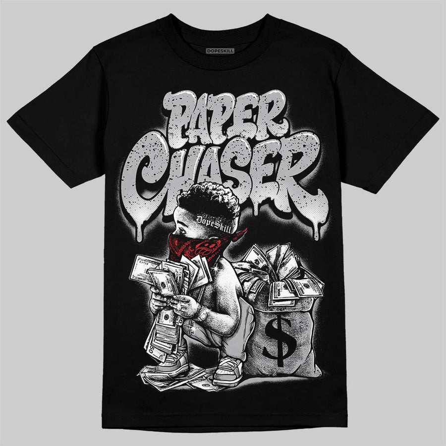 White Cement 4s DopeSkill T-Shirt Paper Chaser Boy Graphic