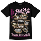 Pink Collection DopeSkill T-Shirt The Mouth With No Droughts Graphic
