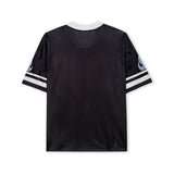 DopeSkill Oversized Jersey Streetwear Graphic Tee Cool V-Neck Black T-Shirt Fire 26 Graphic