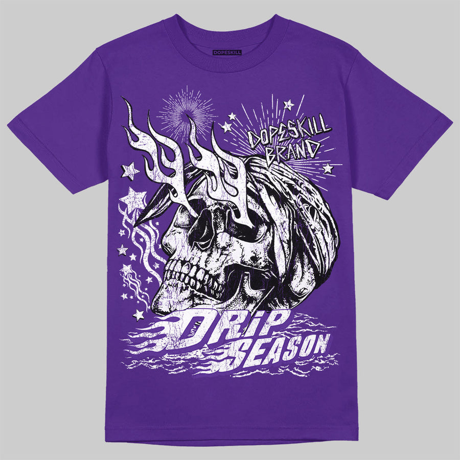 PURPLE Collection DopeSkill T-Shirt Drip Season Graphic