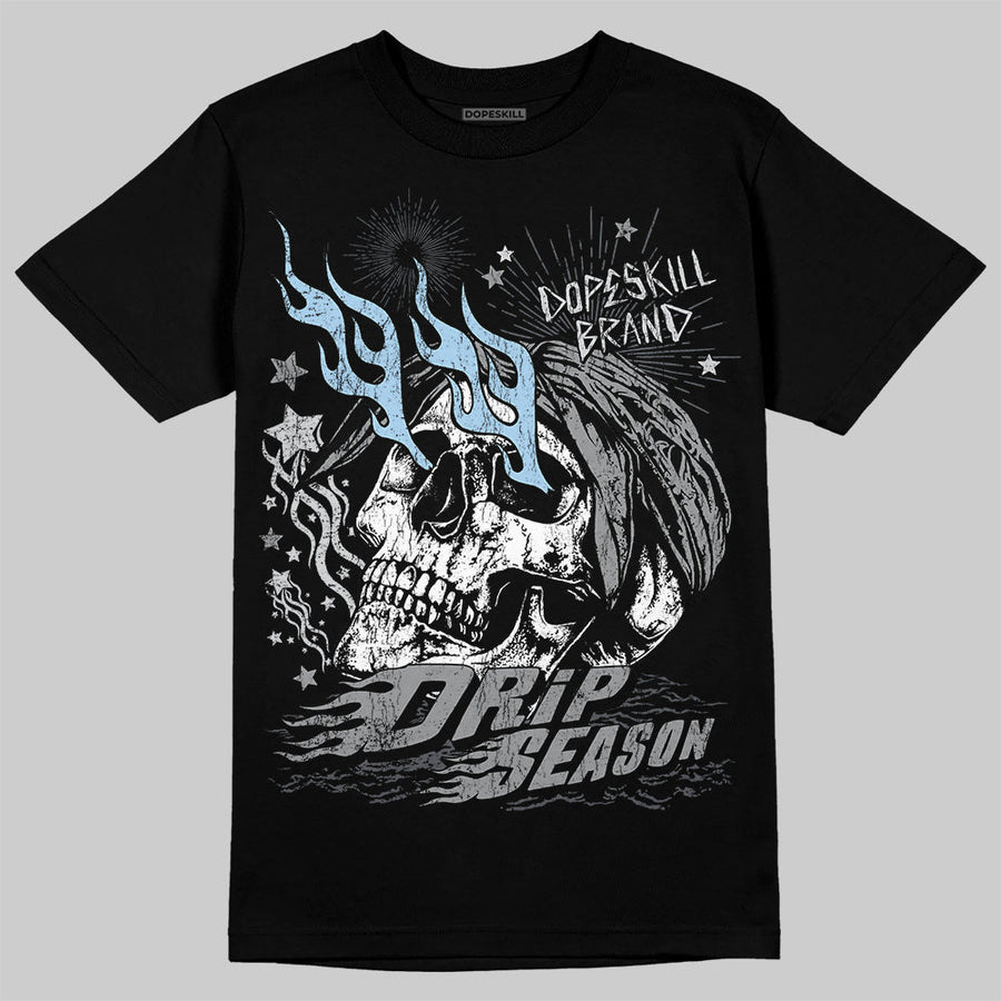 Wolf Grey 5s DopeSkill T-Shirt Drip Season Graphic