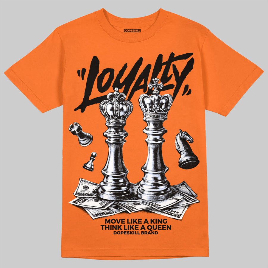 Orange 'Loyalty' DopeSkill Graphic T-Shirt