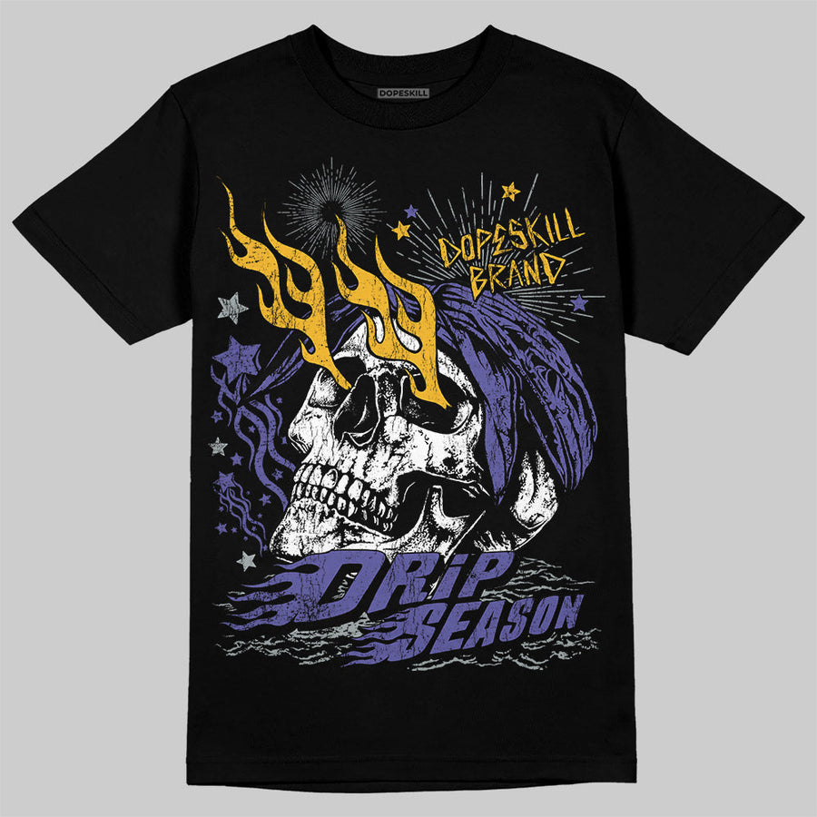 Lakers 4s DopeSkill T-Shirt Drip Season Graphic
