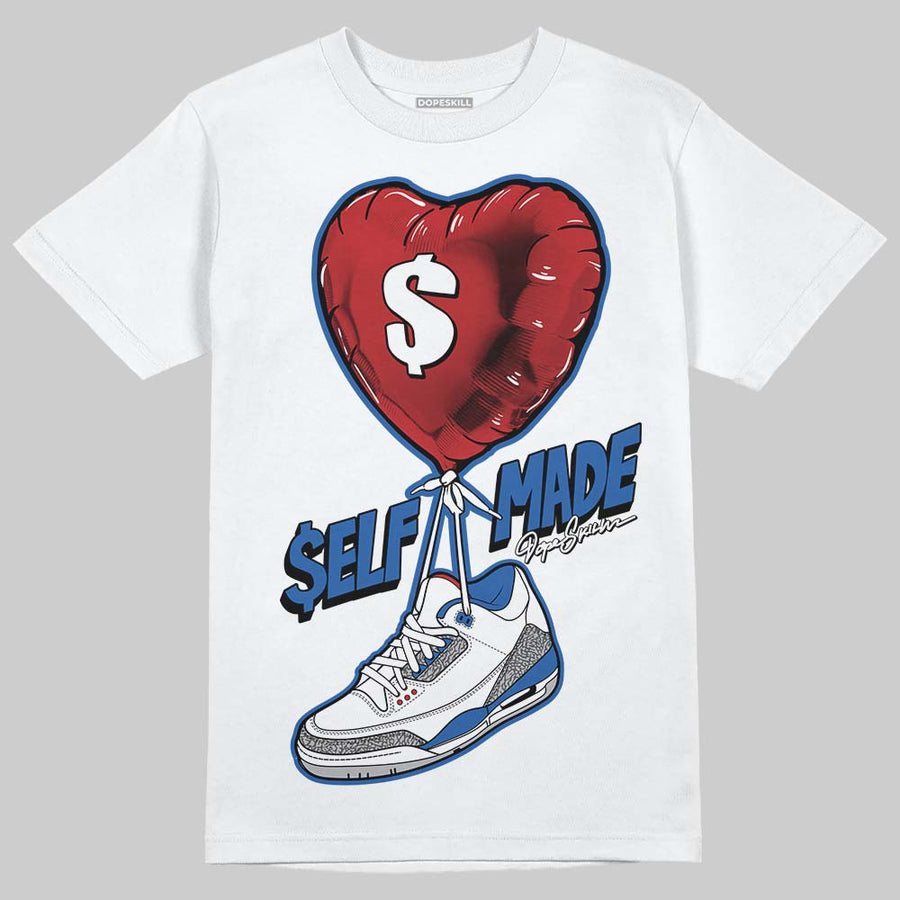 “True Blue” 3s DopeSkill T-Shirt Self Made Graphic