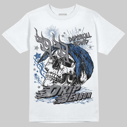 Flint Grey 9s DopeSkill T-Shirt Drip Season Graphic