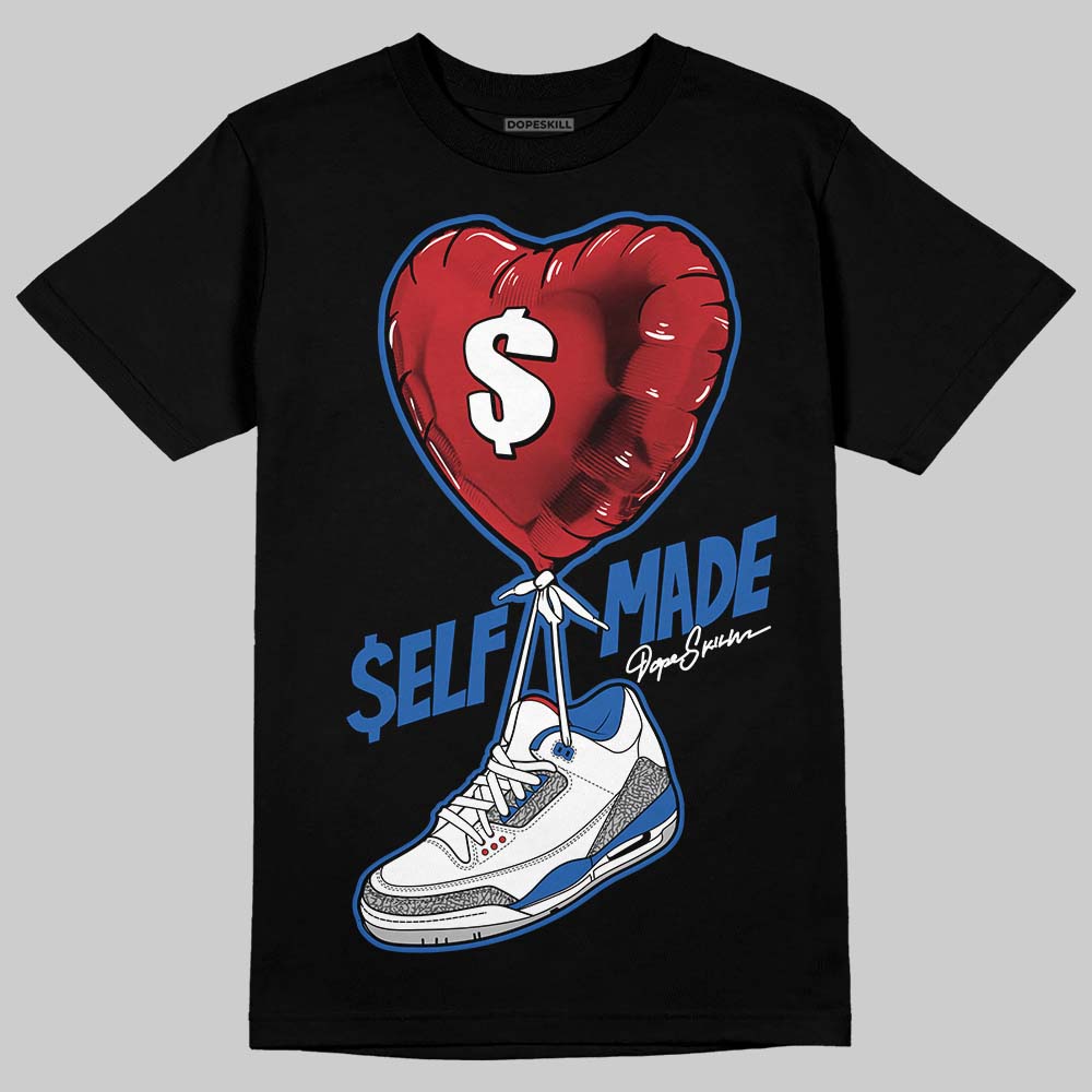 “True Blue” 3s DopeSkill T-Shirt Self Made Graphic
