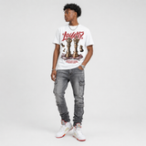 Sunset 5s DopeSkill T-Shirt Loyalty Graphic