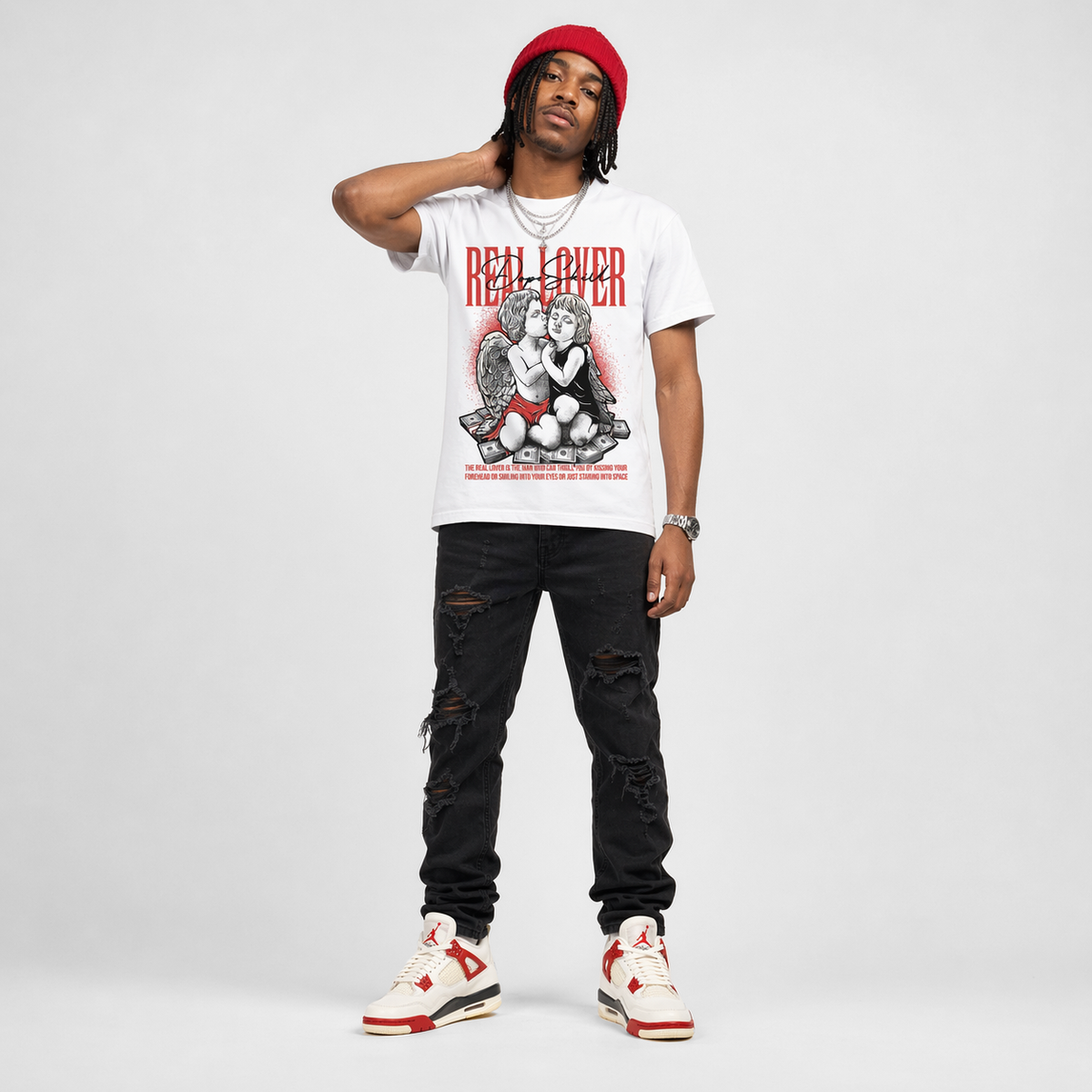 Nigel Sylvester x 4s “Brick After Brick” DopeSkill T-Shirt Real Lover Graphic