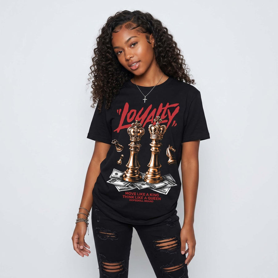 Sunset 5s DopeSkill T-Shirt Loyalty Graphic