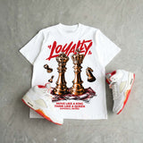 Sunset 5s DopeSkill T-Shirt Loyalty Graphic