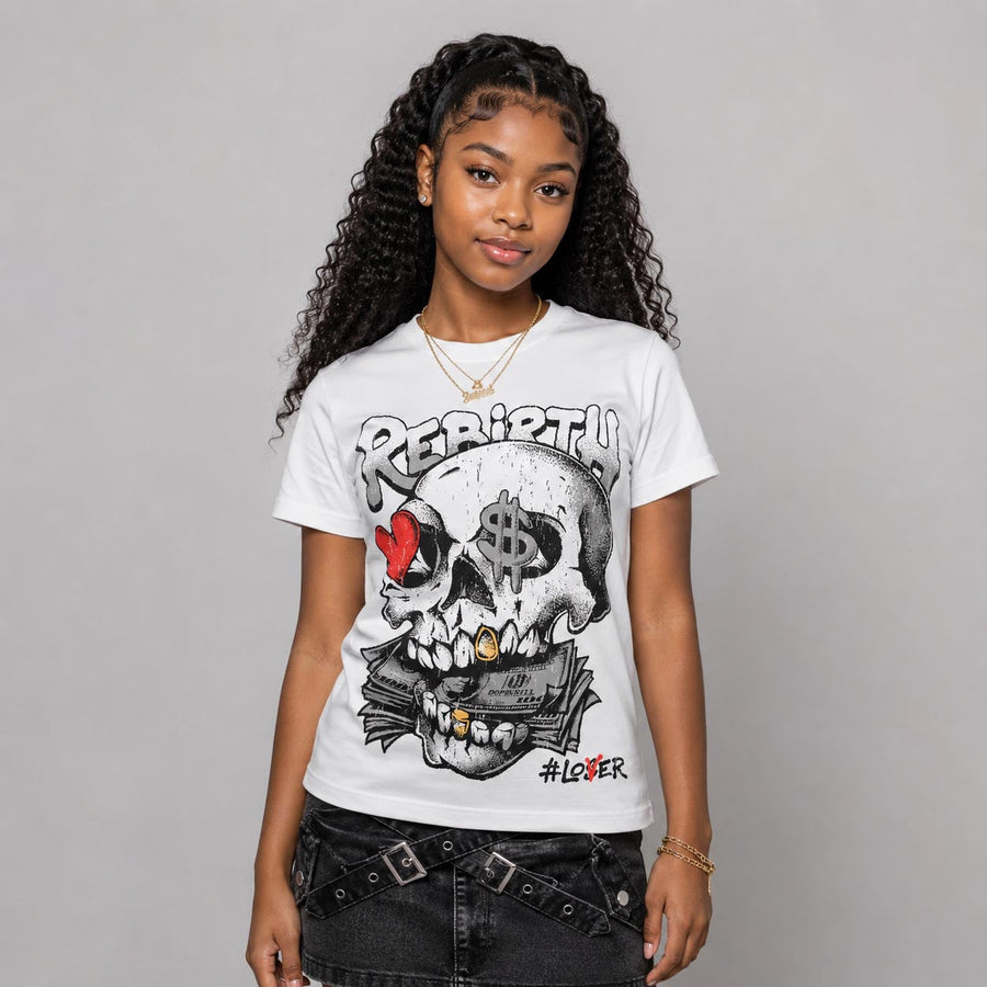 Dunk Panda White Black DopeSkill T-Shirt Rebirth Graphic