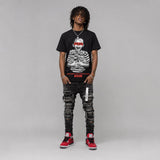 Toro Bravo 4s DopeSkill T-Shirt Scared Money Don't Make No Money Graphic