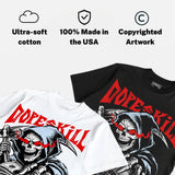 Cherry 11s DopeSkill T-Shirt Go Fund Yourself Graphic